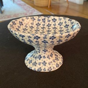 Blue and White Soap Dish